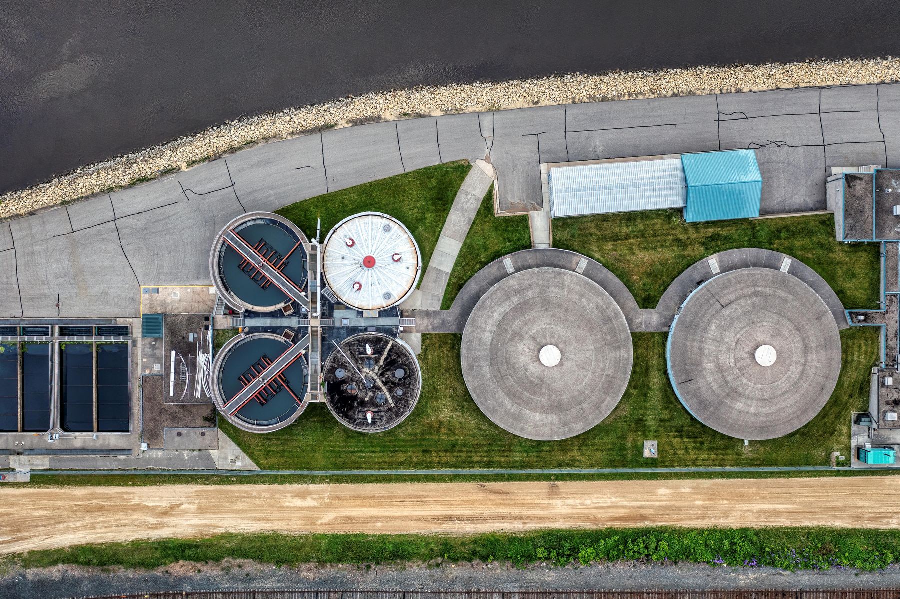 Waterzuiveringsinstallatie — milieu-investering
